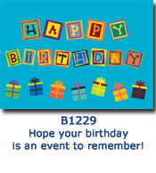 Rockin Blocks Birthday Card